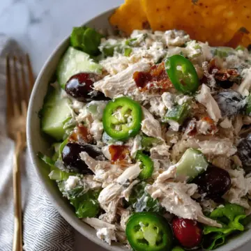 Cherry Jalapeno Chicken Salad