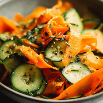 Cucumber and Carrot Salad