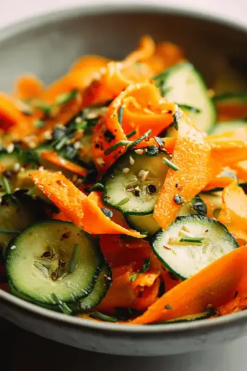 Cucumber and Carrot Salad
