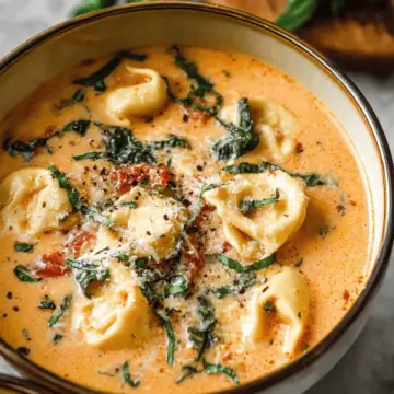 Creamy Tortellini Soup