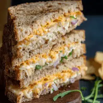 Classic Cheese and Onion Sandwich