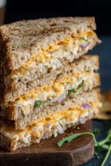 Classic Cheese and Onion Sandwich
