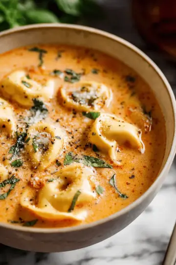Creamy Tortellini Soup