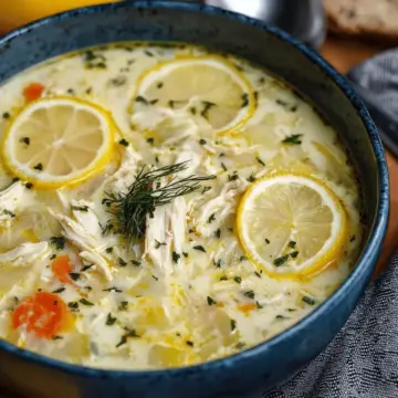Avgolemono: Greek Lemon Chicken Soup