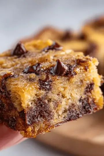 Banana Chocolate Chip Bars