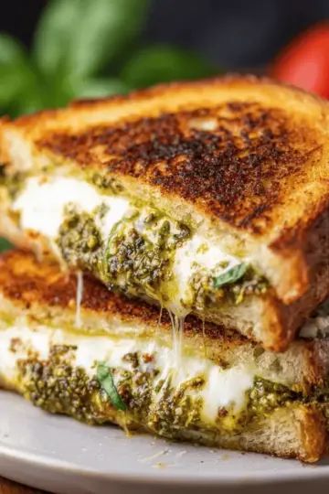 Pesto Grilled Cheese