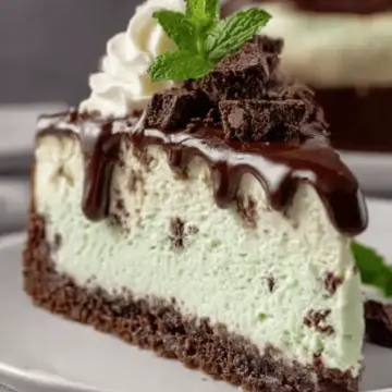 Chocolate Mint Cheesecake