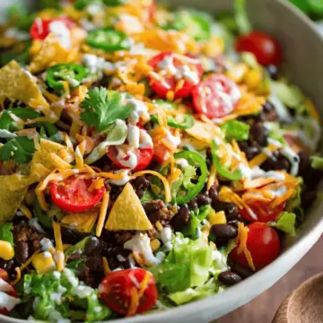 Black Bean Taco Salad