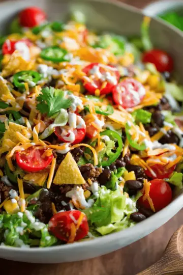 Black Bean Taco Salad