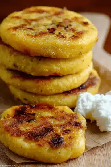 Arepas de Plátano Maduro (Ripe Plantain Arepas)