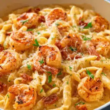 Creamy Cajun Shrimp Pasta