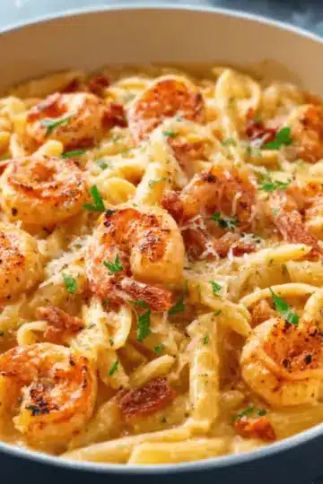 Creamy Cajun Shrimp Pasta