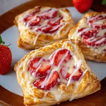Easy Strawberry Cream Cheese Danish
