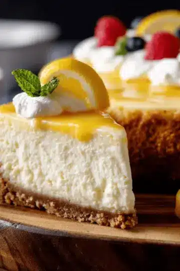 Lemon Cheesecake Recipe