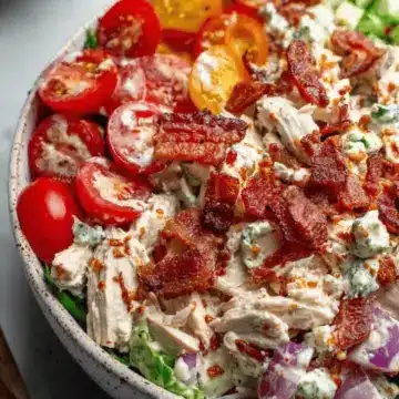 Healthy BLT Chicken Salad
