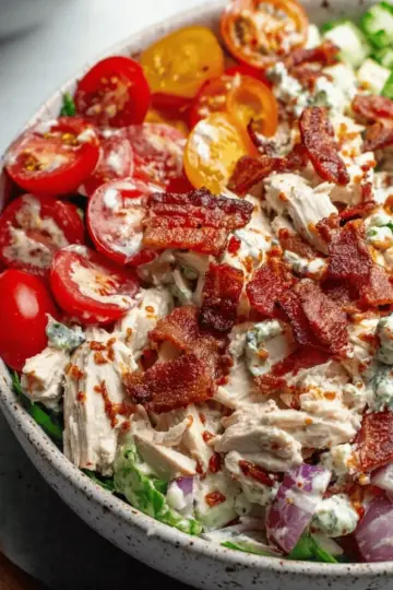 Healthy BLT Chicken Salad