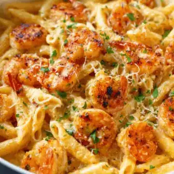 Creamy Cajun Shrimp Pasta