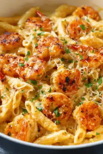 Creamy Cajun Shrimp Pasta