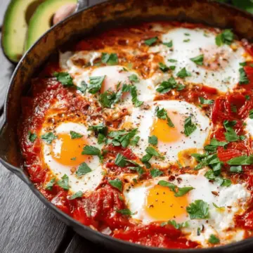 One Pan Shakshuka (Eggs in Hell)