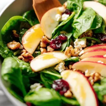 Apple Spinach Salad