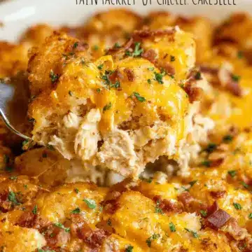 Cracked Out Chicken Tater Tot Casserole