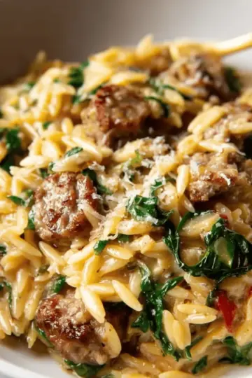 Italian Sausage Orzo