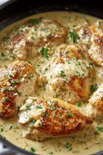 Creamy Garlic Chicken