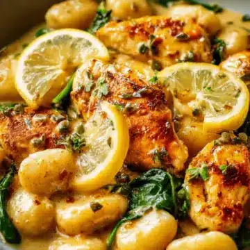 Lemon Chicken Gnocchi