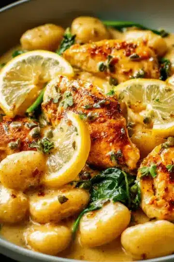 Lemon Chicken Gnocchi