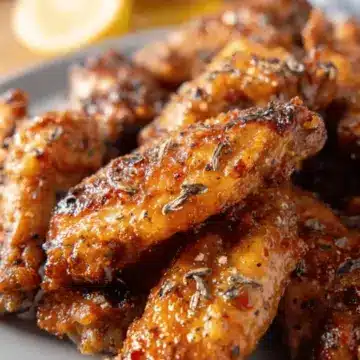 Honey Lemon Pepper Wings