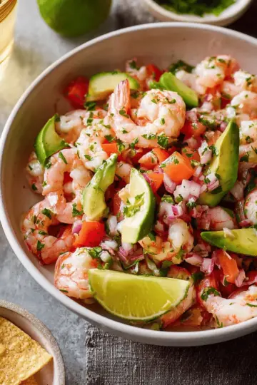 Easy Shrimp Ceviche