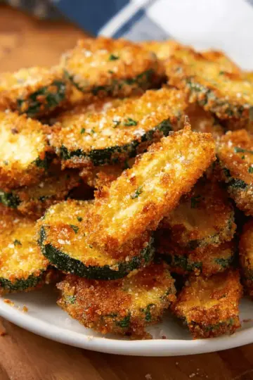 Crispy, Buttery Fried Zucchini