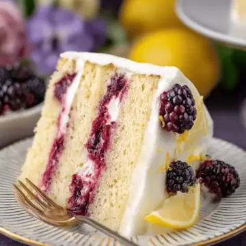 Lemon Blackberry Cake