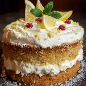 Italian Lemon Cream Cake
