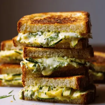 Zucchini Grilled Cheese