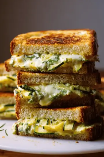 Zucchini Grilled Cheese