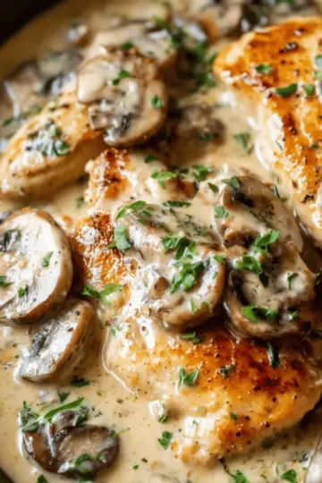 Creamy Mushroom Chicken