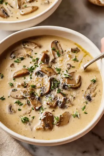 Creamy Mushroom Soup