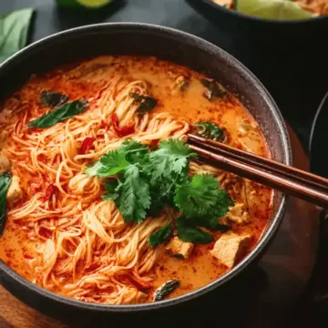 Thai Red Curry Noodle Soup