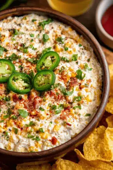 Crockpot Jalapeno Corn Dip (aka Crack Corn Dip)
