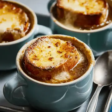Rich and Simple French Onion Soup