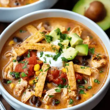 Easy Chicken Taco Soup