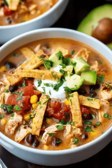 Easy Chicken Taco Soup
