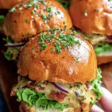 Honey Mustard BLT Chicken Sliders