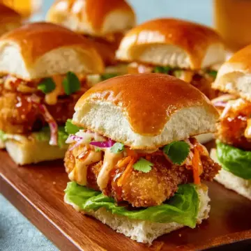 Bang Bang Chicken Sliders