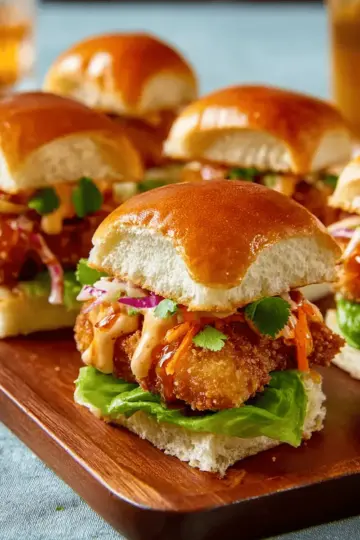 Bang Bang Chicken Sliders