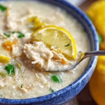 Avgolemono Soup Recipe (Greek Lemon Chicken Soup)