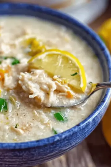 Avgolemono Soup Recipe (Greek Lemon Chicken Soup)