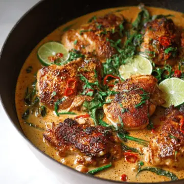 Creamy Coconut Milk Chicken Recipe (One-Skillet)