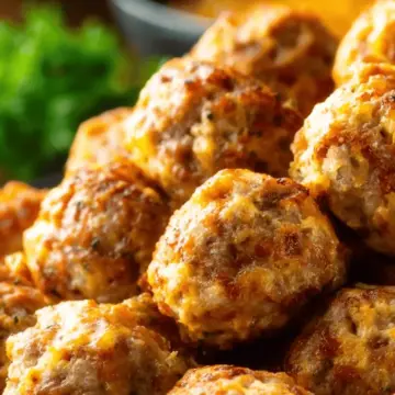 Bisquick Sausage Balls